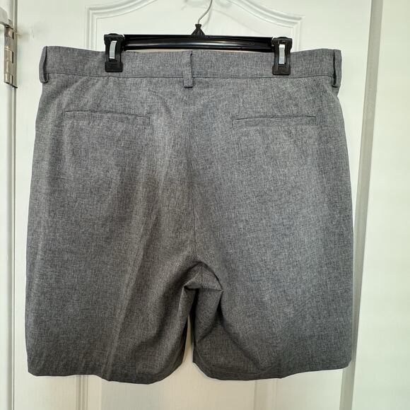 Haggar Active Series Mens Gray Lightweight Golf Comfort Performance Short Sz 40 - Picture 10 of 12